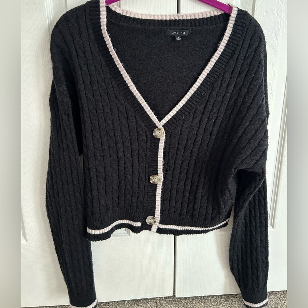 Black and White Sweater